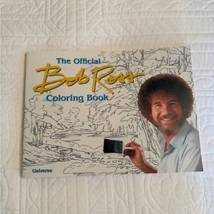 Bob Ross Coloring Book